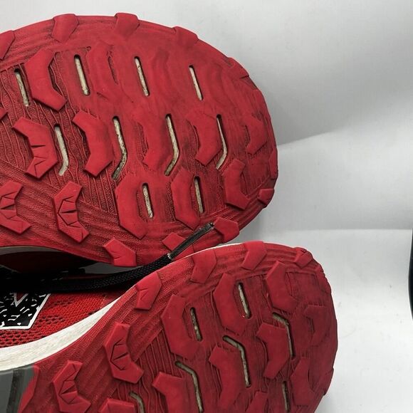 New Balance Nitro V4 Mens 8.5D Red Athletic Trail Running Hiking Sneakers Shoes - Picture 10 of 13